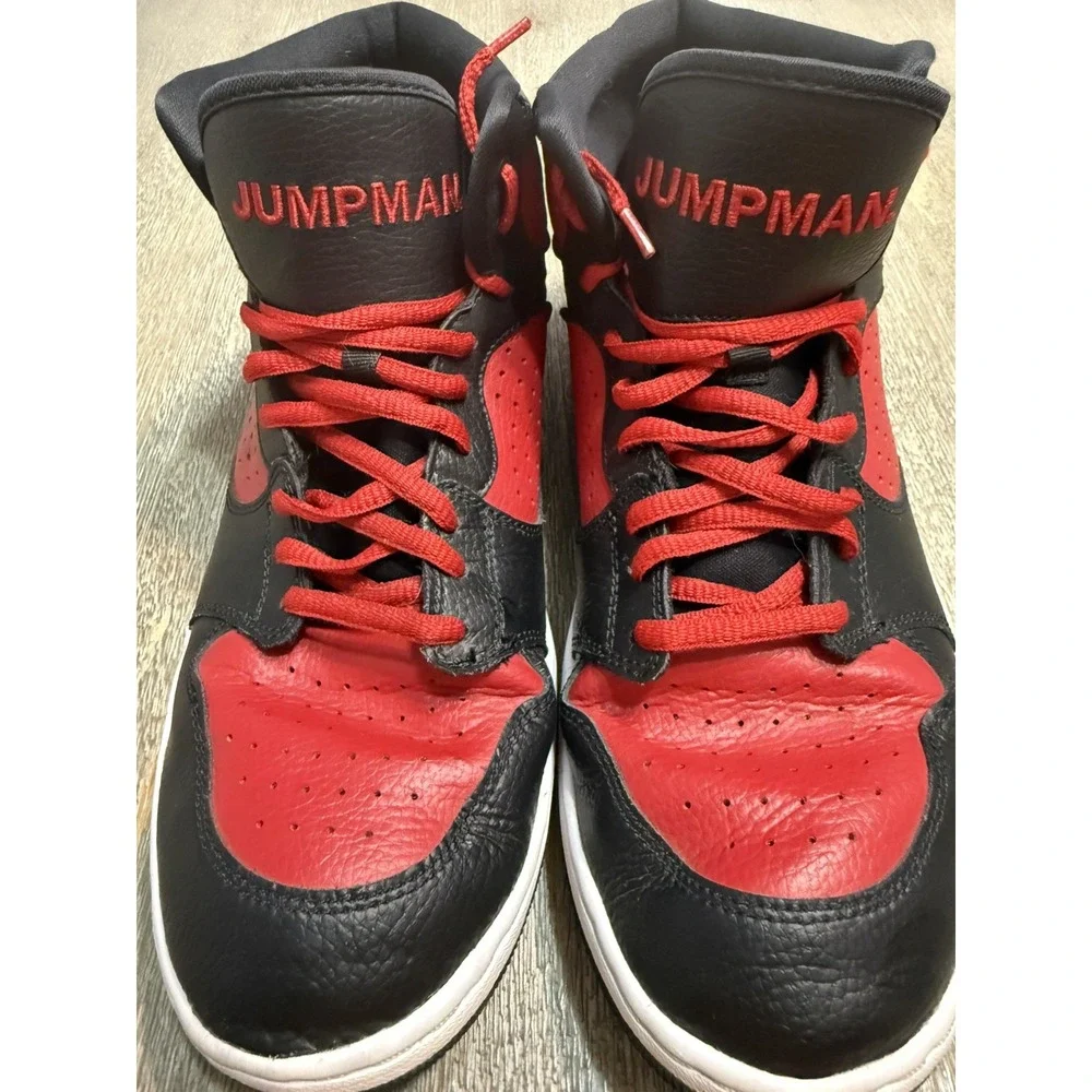 Nike Air Jordan Access Black Gym Red Sneakers, Men's 11.5 Basketball AR3762-006